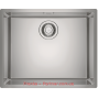 Кухонная мойка Franke Maris MRX 210-50 (127.0543.999/127.0598.747) нержавеющая сталь - монтаж врезной, в уровень или под столешницу - полированная