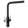 Змішувач кухонний Franke Neptune Clear Water (115.0370.694) хром / онікс
