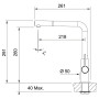 Смеситель кухонный Franke Neptune Evo (115.0373.943) хром