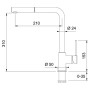 Змішувач кухонний Franke Sirius Side Pull-Out (115.0476.760) хром