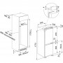 Вбудований холодильник Franke FCB 320 V NE E