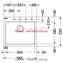 Кухонная мойка Franke Maris MRG 610-58 (114.0502.831) гранитная - врезная - цвет Бежевый