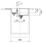 Кухонна мийка Franke Urban UBG 651-78 (114.0631.515) чорний матовий