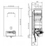Газовый проточный водонагреватель Bosch Therm 4000 O W 10-2 P пьезо