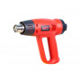 Фен промисловий PROFI 2000 Вт, 60-630 * с, 300-500 л / хв, насадки 2 шт. MPT MHG2005V